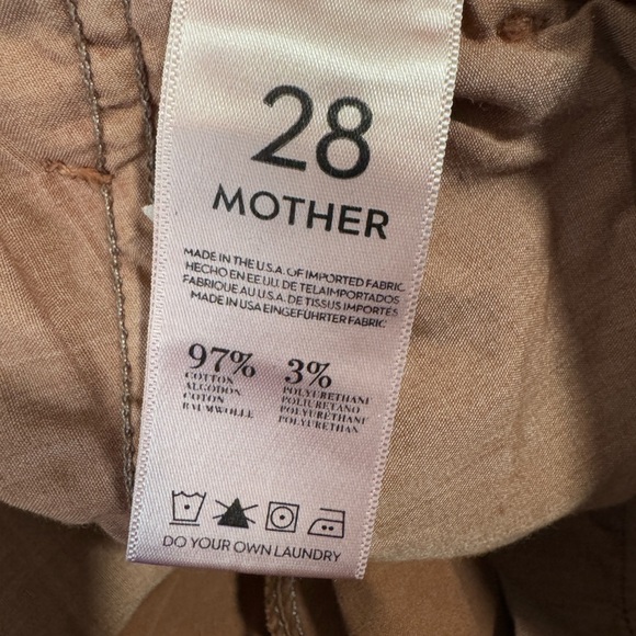 Mother Women’s The Curfew Prep Pants Sz 28 - Picture 10 of 10